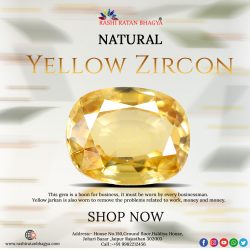 Buy Yellow Zircon Stone Online at Best Price