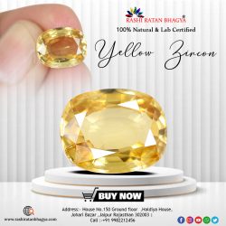 Buy Yellow Zircon Gemstone Online from RashiRatanBhagya