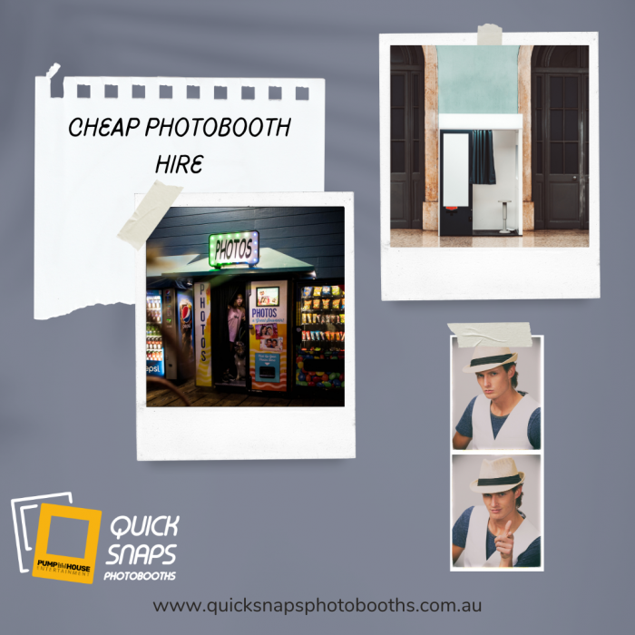 Searching for a cheap photobooth hire in Sydney