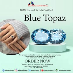 Shop Certified Blue Topaz Gemstone Online at Best Price
