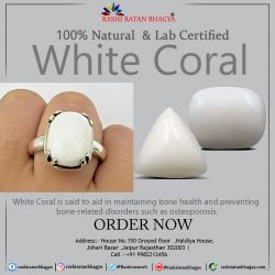 Get White Coral Stone Online from Rashi Ratan Bhagya