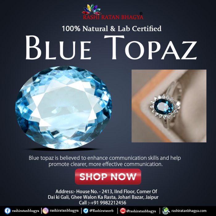 Get Blue Topaz Stone Online at Affordable Price
