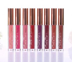 Meirui 8 Color Metallic Liquid Non Stick Cup Long Lasting Glitter Lipstick