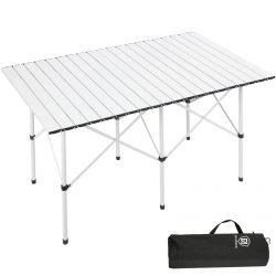 Ever Advanced Portable Roll-Up Camping Table
