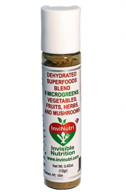 InviNutri Invisible Nutrition Boost! Veggies, Mushrooms, Fruits & Herb. | 1 Month Supply