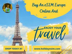 Shop Affordable eSIM For Europe Today From Holiday eSIM