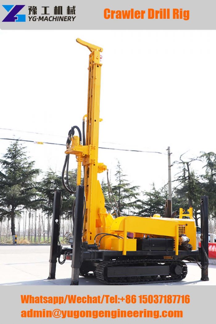 Pneumatic Crawler Drill Rig