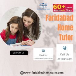 Best home tutor in sector 21 Faridabad | Faridabad Home Tutor