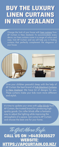 Buy The Luxury Linen Curtains In New Zealand
