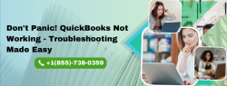 Don’t Panic! QuickBooks Not Working – Troubleshooting Made Easy