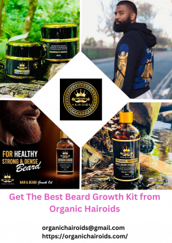 Get The Best Beard Growth Kit From Organic Hairoids