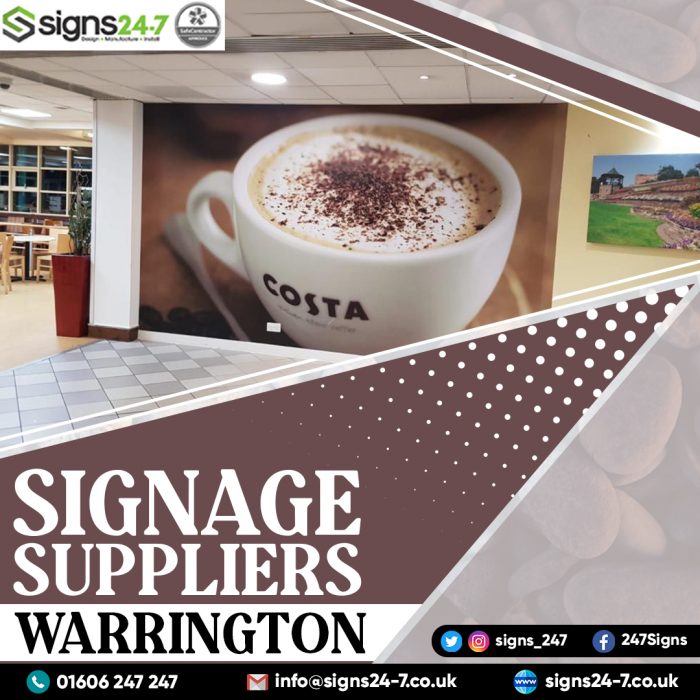 Signage Suppliers Warrington