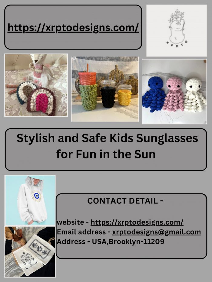 Stylish and Safe Kids Sunglasses for Fun in the Sun