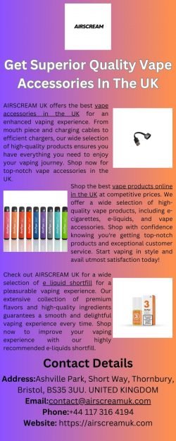 Get The Best Vape Accessories In The UK