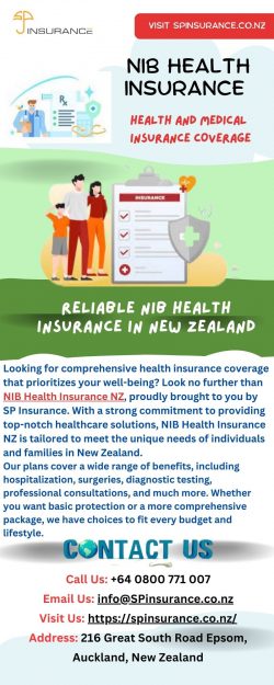 Reliable NIB Health Insurance in New Zealand