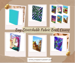 Stretchable Fabric Book Covers