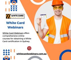 White Card Courses Sydney