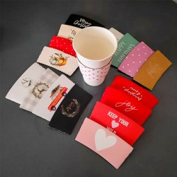 PAPER COFFEE CUP SLEEVES