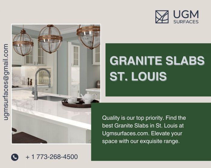Sleek and Sophisticated Granite Slabs St. Louis