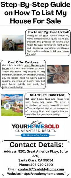Selling Your Home? Learn How To List My House For Sale Effectively