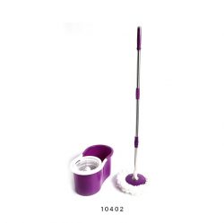 Microfiber mop “8” Shaped Bucket Stainless Steel Basket Rotary Mop