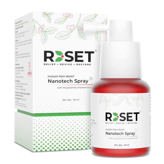 RESET Your Pain with Natural Pain Killer Spray