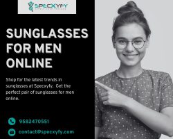 Explore a Wide Range of Men’s Sunglasses Online at Specxyfy