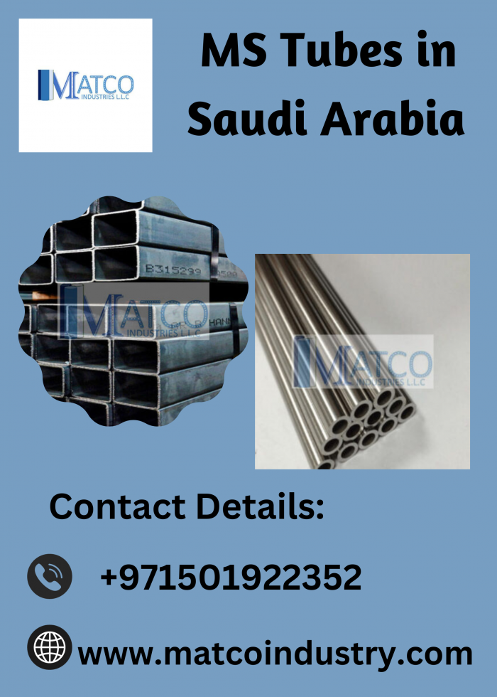 Top-Quality MS Tubes in Saudi Arabia