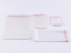 OPP garment bag transparent bag card head self-adhesive self-sealing bag
