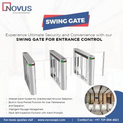 Swing Gate: Control Traffic with Utmost Ease