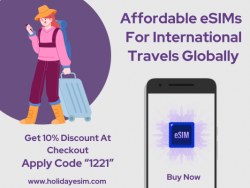 Buy eSIMs For International Travel For Convenient Trip Abroad
