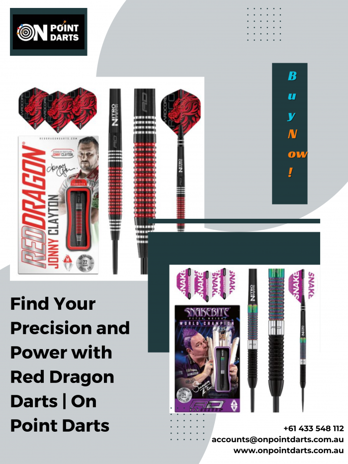 Find Your Precision and Power with Red Dragon Darts | On Point Darts