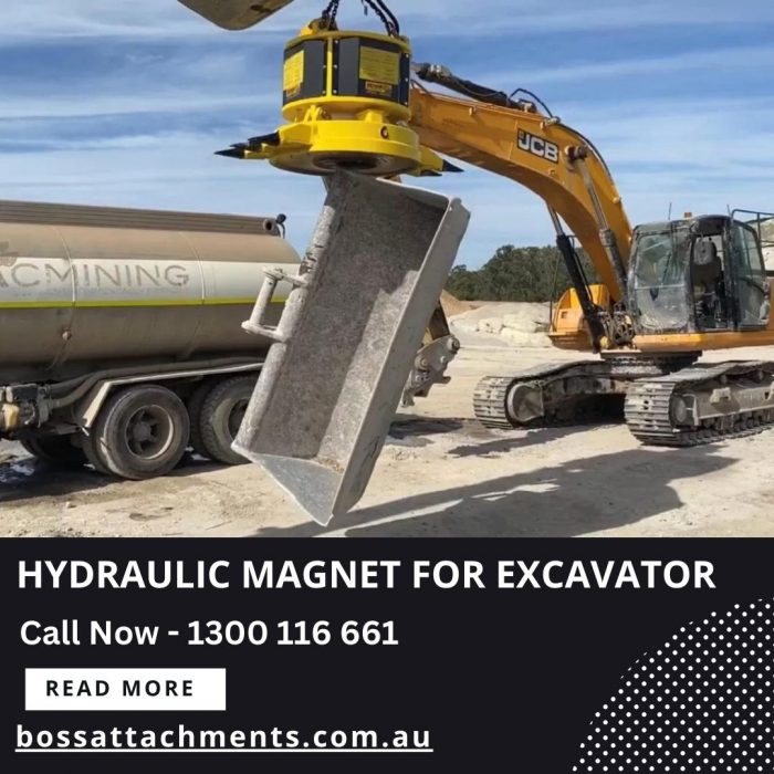 Hydraulic Magnet for Excavator