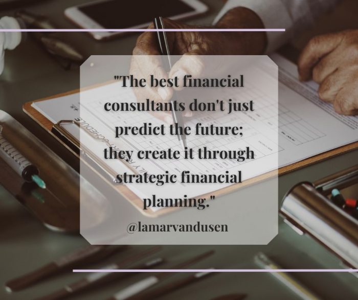 Lamar Vandusen’s Guide to Strategic Financial Planning