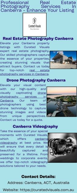 Expert Real Estate Photographers In Canberra – Showcasing Properties With Precision