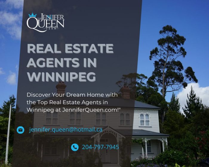 The Jennifer Queen Team continues to be the Best Real Estate Agents in Winnipeg
