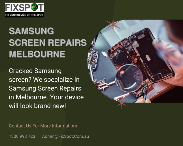 Samsung Mobile Screen Repair in Melbourne