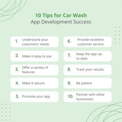 10 Tips for Car Wash App Development Success
