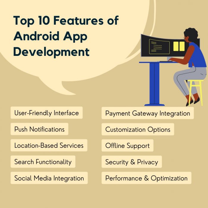 Top 10 Features of Android App Development