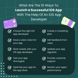 What are the 10 ways to launch a successful iOS app with the help of an iOS app developer?