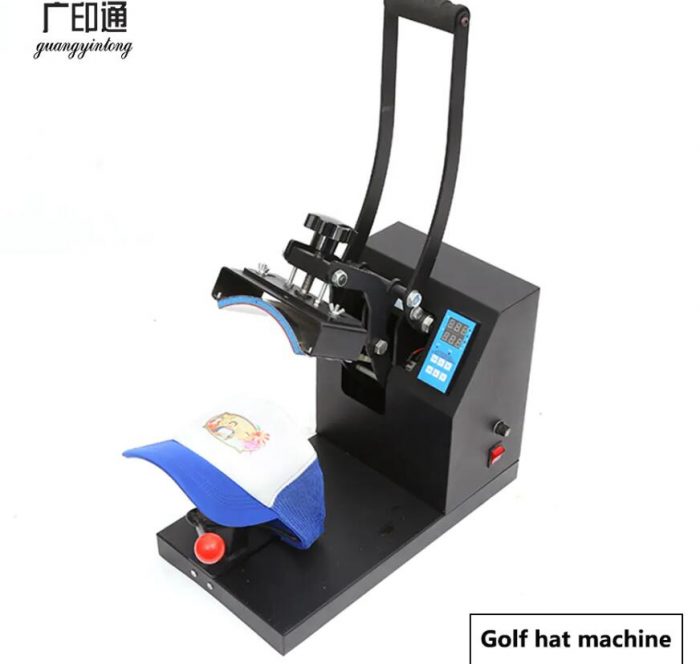 Golf hat machine