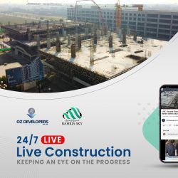 LIVE CONSTRUCTION: BAHRIA SKY LAHORE