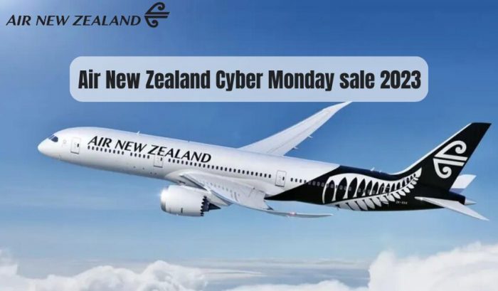 Air New Zealand Cyber Monday sale