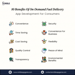 What are the 10 benefits of on-demand fuel delivery app development for consumers?