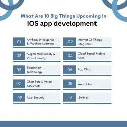 What are 10 big things upcoming in iOS app development?