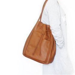Leather Bucket Bag for Sale