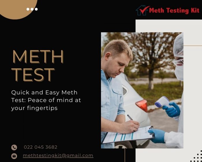 Get a Meth Test done for your property every 6 months to avoid costly repairs