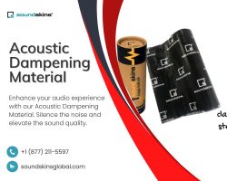 Acoustic Dampening Material is the solution to any unwanted road noise