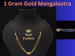 Exquisite 1 Gram Gold Mangalsutra Collection – Soni Fashion