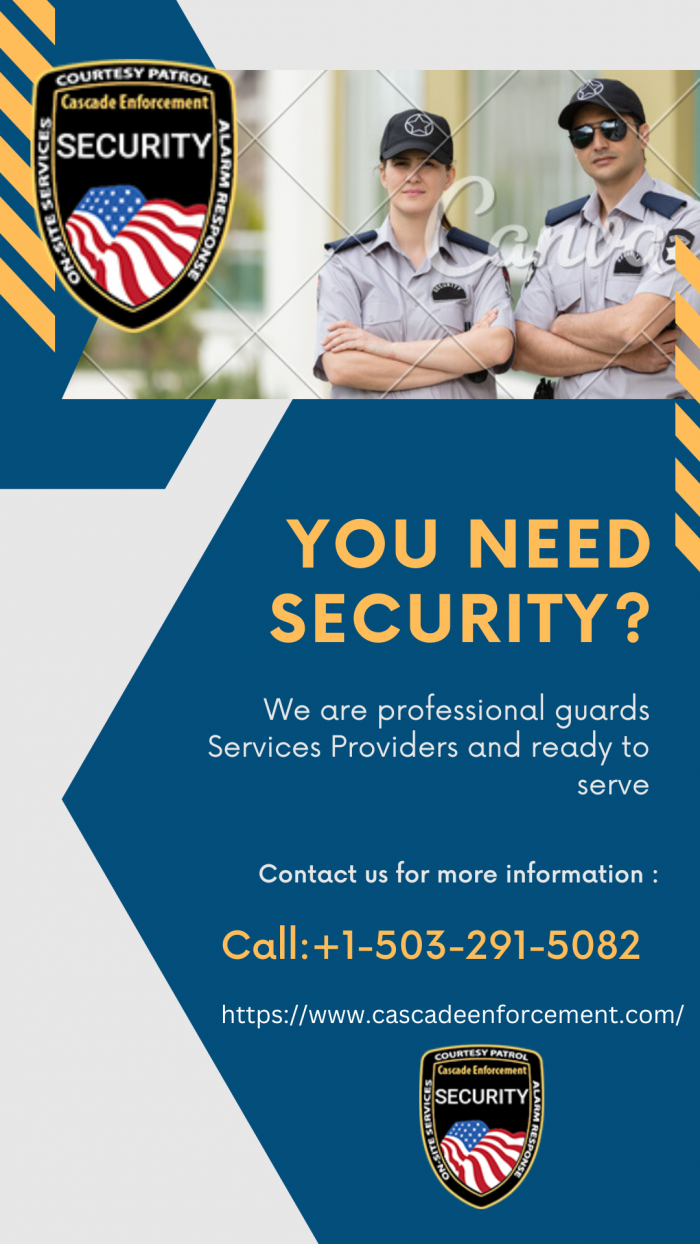 Cascade Enforcement Agency – #1 Security Services in Oregon